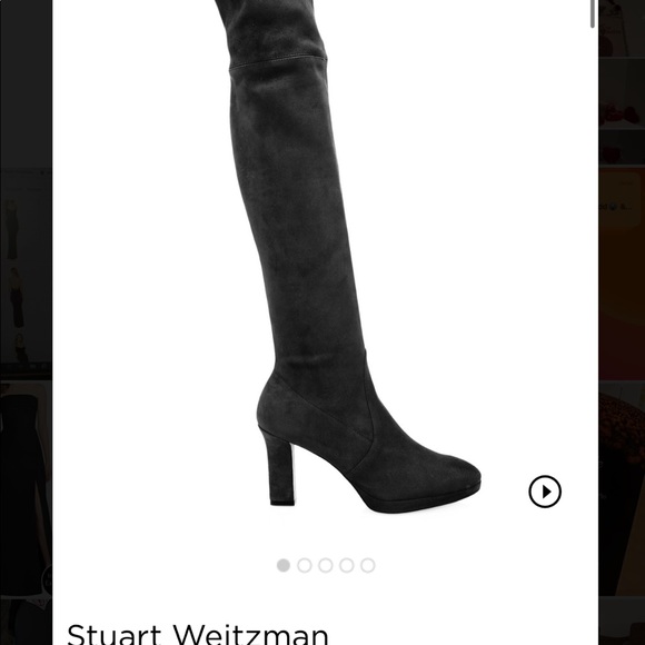 Stuart Weitzman Ledyland over the knee boots NIB